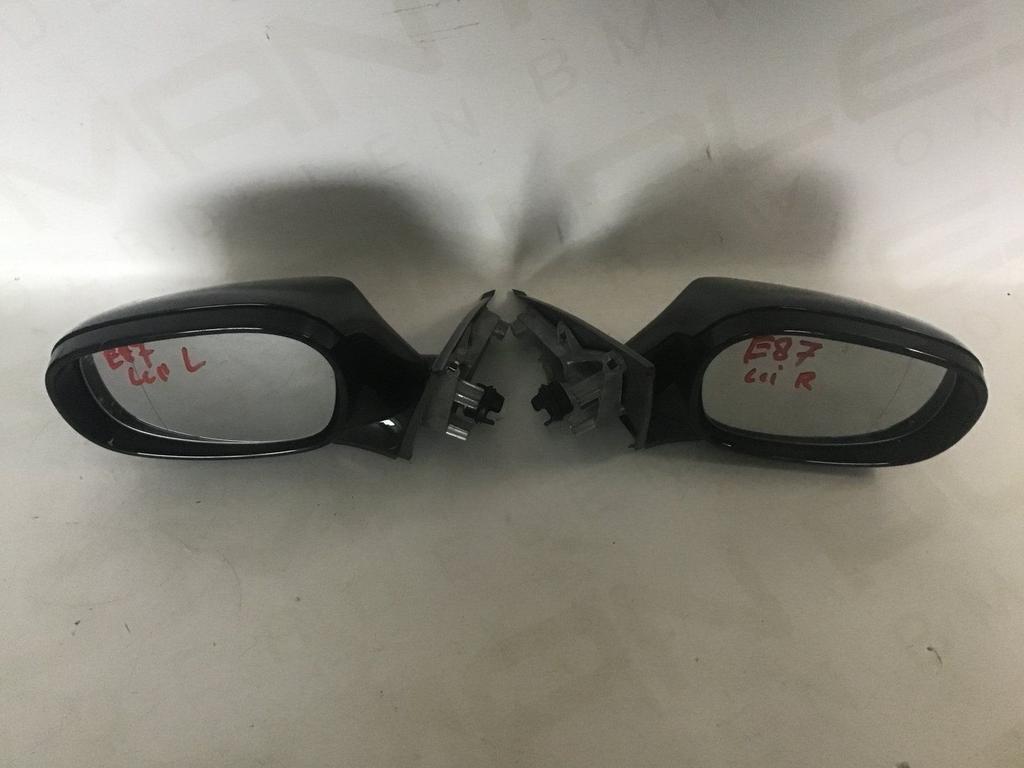 Buitenspiegel set shadowline zwart BMW E87 LCI, Auto-onderdelen, Gebruikt, -, -, Ophalen of Verzenden