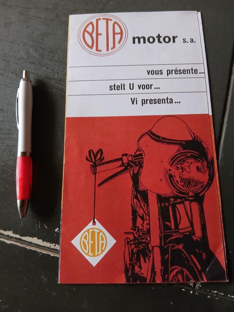 Beta  motor, Fietsen en Brommers, Handleidingen en Instructieboekjes, Ophalen