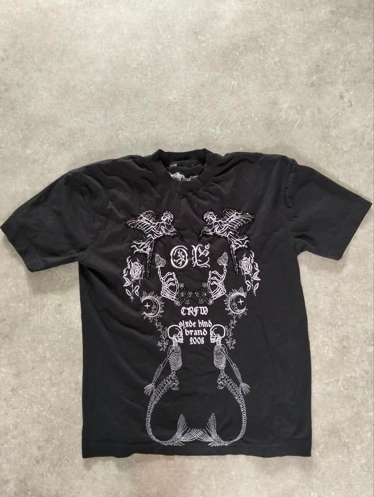 Zwart T-shirt met opvallende print - Maat L, Maat 52/54 (L), Gallent, Zwart, Ophalen of Verzenden