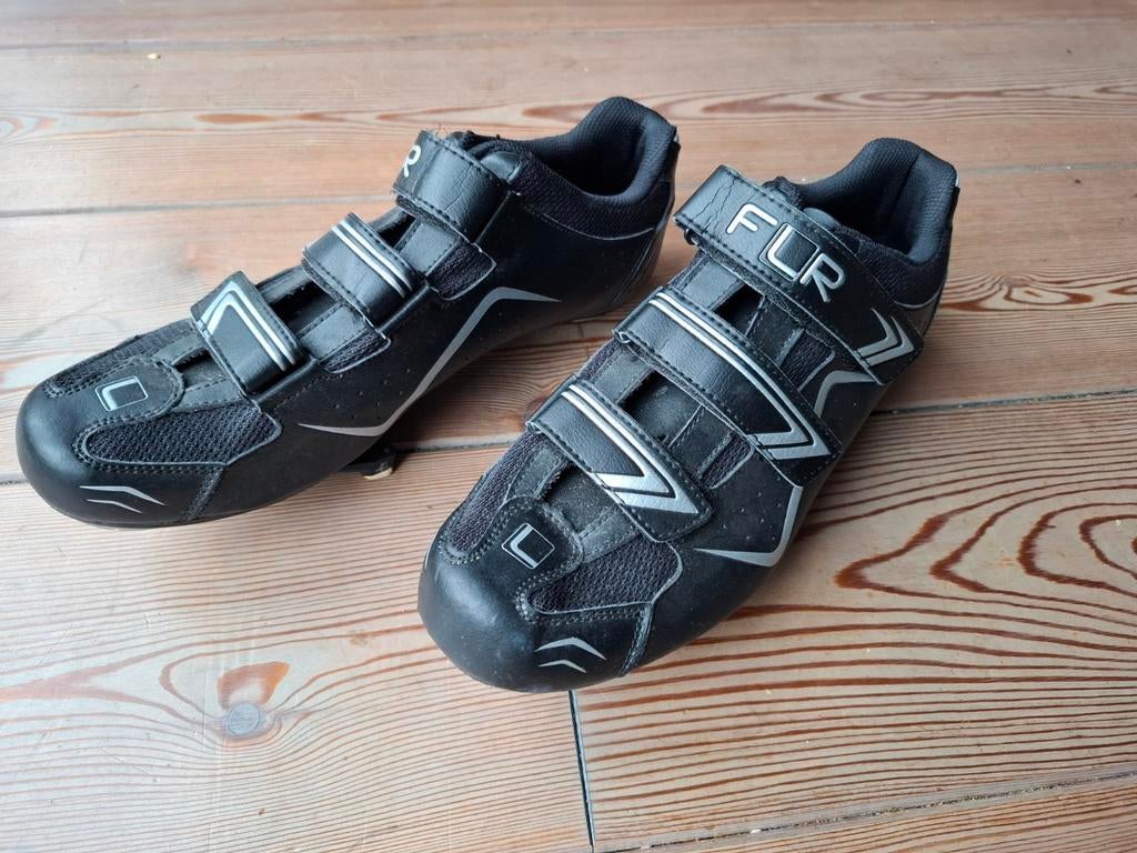 FLR Shimano Spd SL race fietsschoenen racefiets zwart 45, Heren, Schoenen, Overige maten, Ophalen of Verzenden