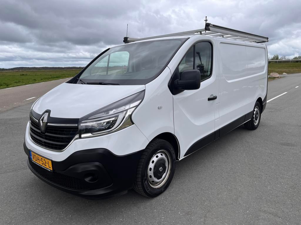 Renault Trafic GB 2.0 Energy dCi 120pk L2h1 T30 2019 Wit, Auto's, Voorwielaandrijving, Stof, Multifunctioneel stuurwiel, Renault