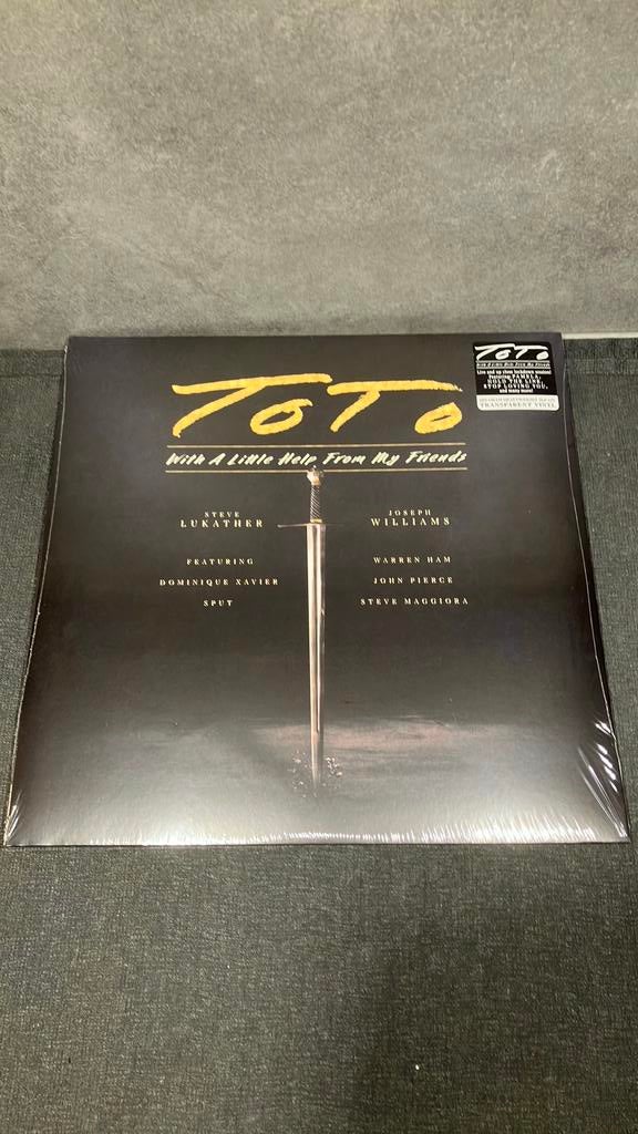 Toto. — With A Little Help From My Friends, Cd's en Dvd's, Vinyl | Rock, Ophalen of Verzenden, Zo goed als nieuw, 12 inch, Poprock