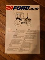 tractor folder Ford 3610, Ophalen of Verzenden, Zo goed als nieuw