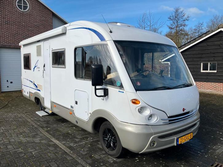 Burstner Aviano i684, 2006 145pk 2x airco 4 persoons, Caravans en Kamperen, Campers, Bedrijf, tot en met 4, Half-integraal, Bürstner