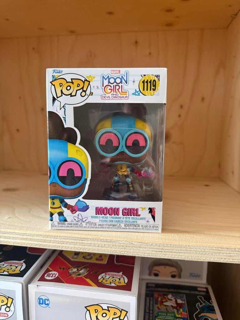 Funko Pop! Marvel Moon Girl nr 1119, Verzamelen, Poppetjes en Figuurtjes, Ophalen, Zo goed als nieuw