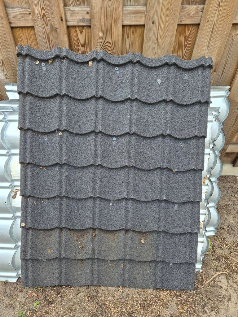 8 stuks aquaplan dakpanplaten, Doe-het-zelf en Verbouw, Ophalen