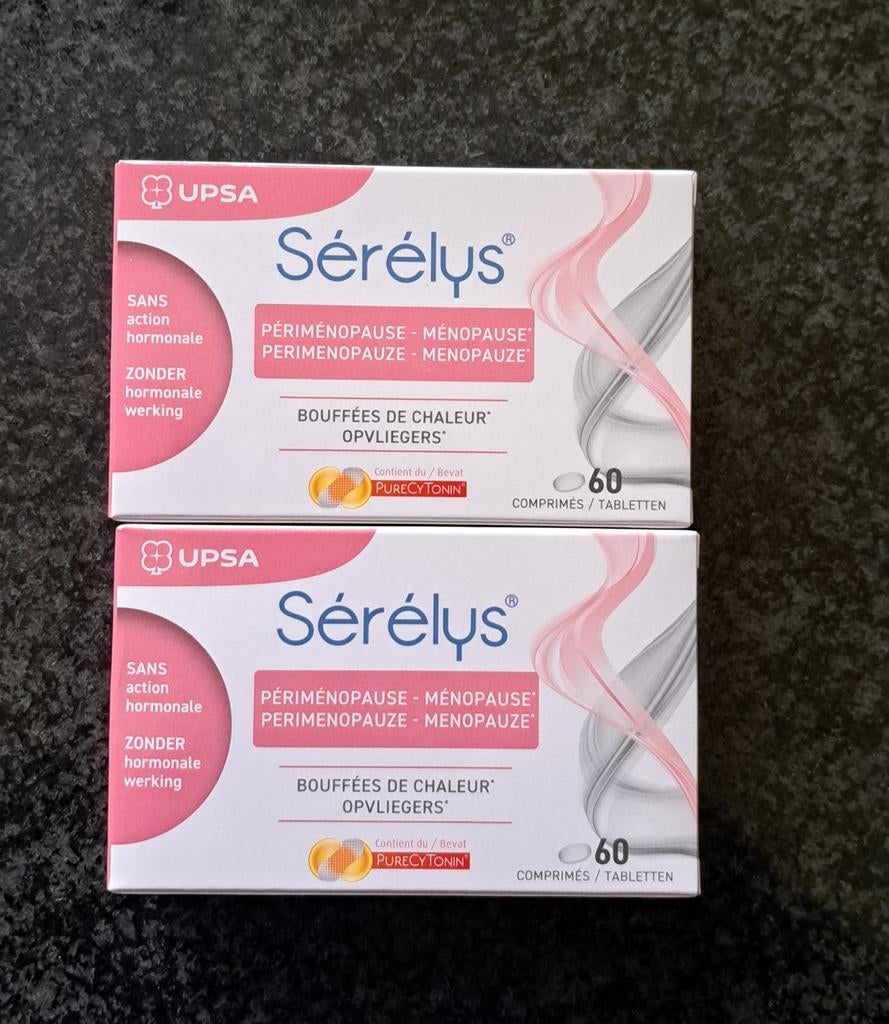 Sérélys Voedingssupplement tegen opvliegers (hormoonvrij), Ophalen of Verzenden