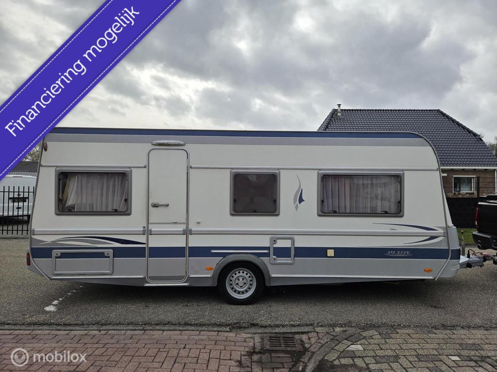 Fendt Platin 530 mover voortent+luifel enkele bedden, Caravans en Kamperen, Rondzit, Luifel, Bedrijf, Fendt