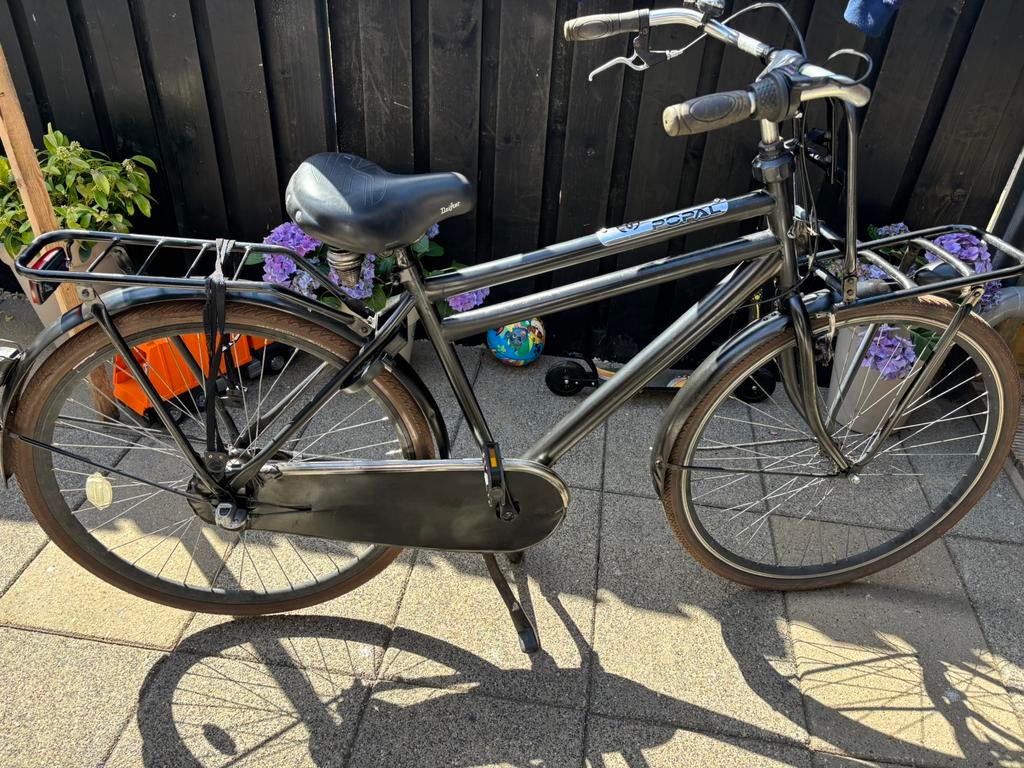 Jongens heren fiets popal met versnelingen, Fietsen en Brommers, Fietsen | Jongens, Ophalen of Verzenden, Zo goed als nieuw, 26 inch of meer