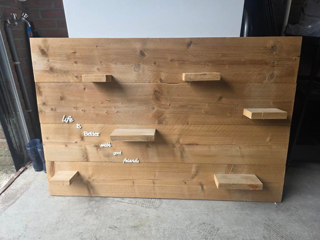 Houten wanddecoratie, Huis en Inrichting, Kasten | Wandmeubels, Ophalen of Verzenden, 25 tot 50 cm, Minder dan 150 cm, Minder dan 100 cm