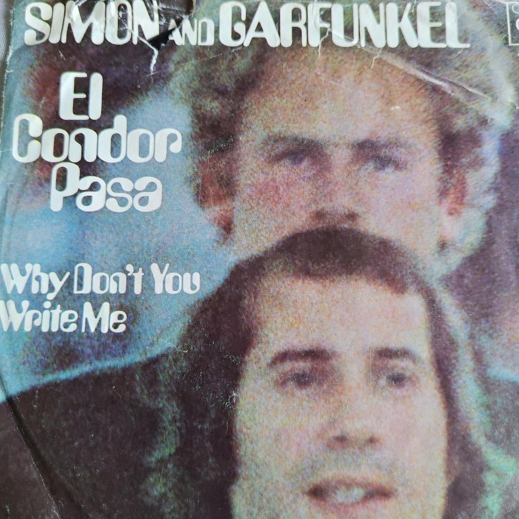 Simon & Garfunkel - El Condor Pasa / Why Don't You Write Me, Cd's en Dvd's, Vinyl Singles, Gebruikt, 7 inch, Single, Ophalen of Verzenden