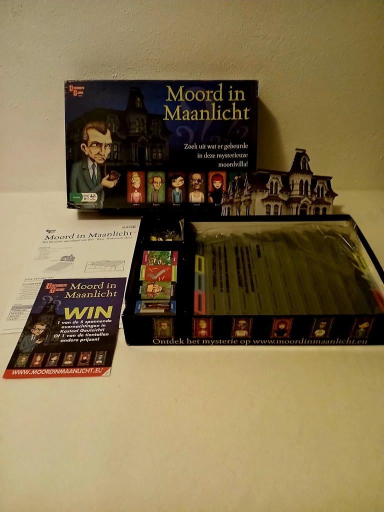 Moord bij maanlicht, Hobby en Vrije tijd, Gezelschapsspellen | Bordspellen, Ophalen, Nieuw