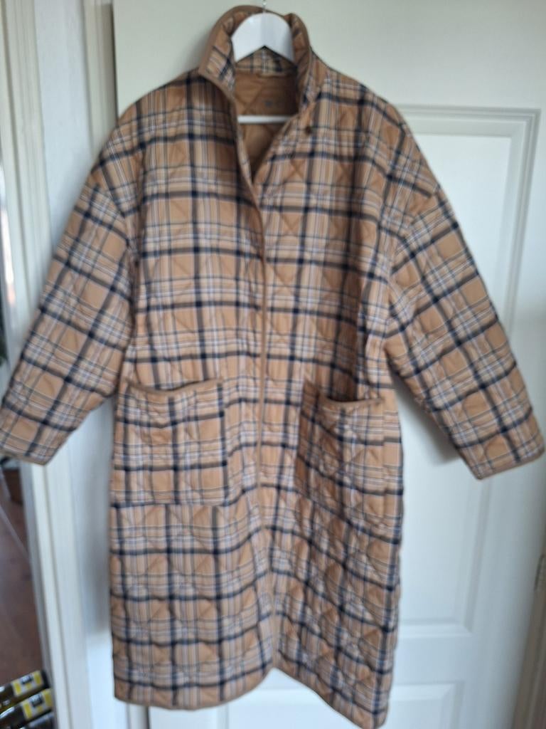 Uniqlo jas met ruitjes, maat L, Kleding | Dames, Ophalen of Verzenden