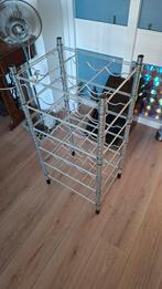 Wijnrek 24 flessen, Gebruikt, 15 tot 25 flessen, Ophalen of Verzenden, Metaal