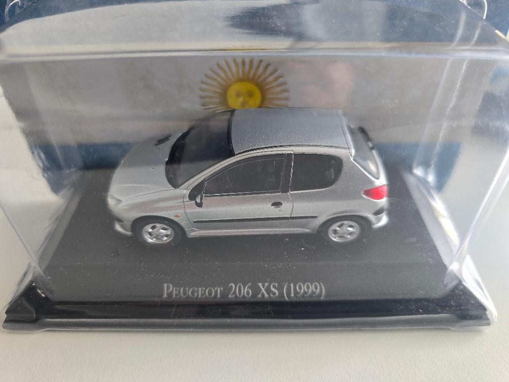 Peugeot 206 XS 1999 1/43, Hobby en Vrije tijd, Modelauto's | 1:43, Ophalen of Verzenden, Nieuw, Auto, Overige merken