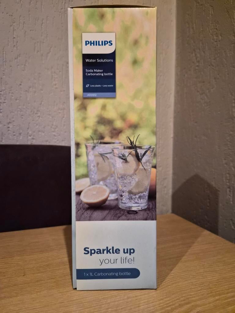 Philips Water Solutions Soda Maker Carbonating Bottle, Witgoed en Apparatuur, Bruiswatermachines, Ophalen of Verzenden, Nieuw