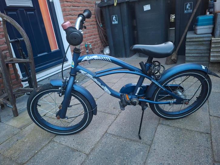 Volare Blauwe Kinder Cruiser, Fietsen en Brommers, Fietsen | Cruisers en Lowriders, Gebruikt, Cruiser, Ophalen
