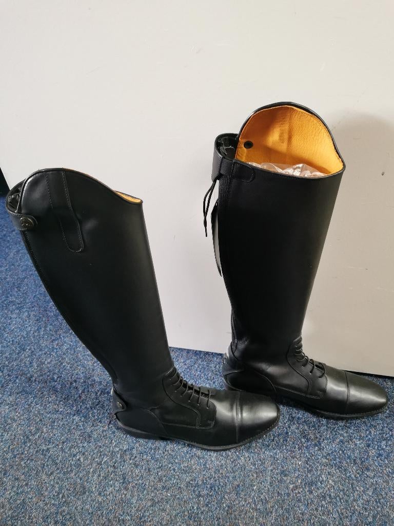 Hkm Latinium classic men paardrijlaarzen maat 45 m zwart, Ophalen of Verzenden, Eu, Hkm, Schoeisel