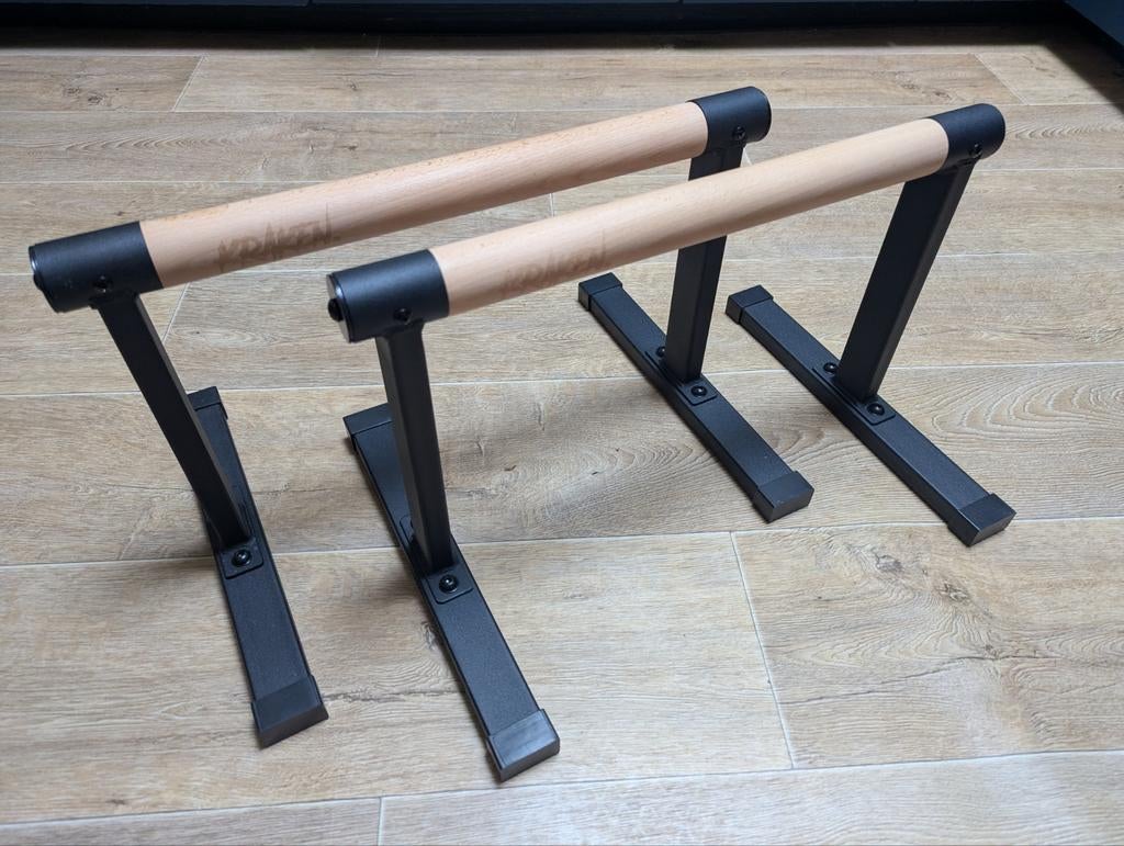 Kraken Parallettes Houten Grip Push-up Bars 30cm, Ophalen of Verzenden, Nieuw, Buik, Push-up steun