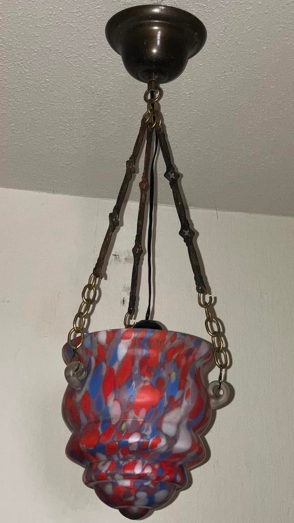 Fraaie hanglamp., Antiek en Kunst, Ophalen of Verzenden