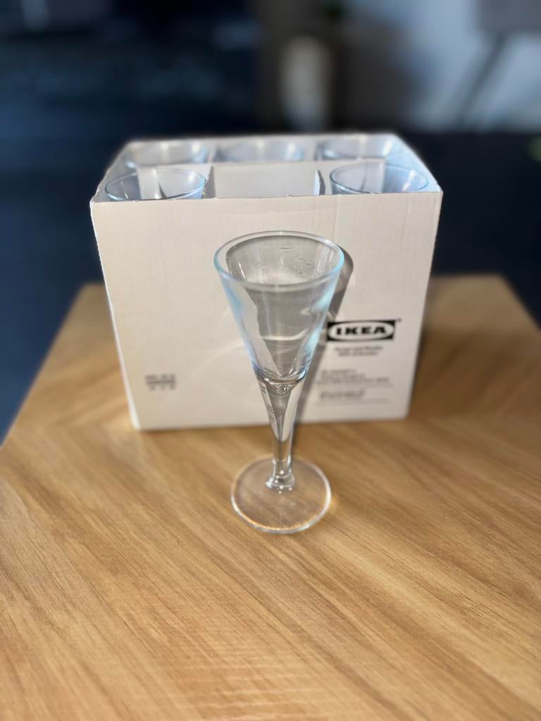 Gratis ophalen Ikea Shotjesglazen, Verzamelen, Glas en Borrelglaasjes, Ophalen, Zo goed als nieuw, Overige typen