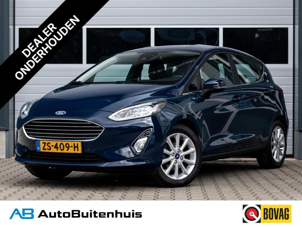 Ford Fiesta 1.0 EcoBoost Titanium|1e EIGENAAR|CLIMATE|CAMERA, Auto's, Ford, Bedrijf, Te koop, Fiësta, ABS, Achteruitrijcamera