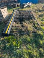 Heras schuifpoort, Ophalen, Zo goed als nieuw, IJzer, Spijlenhekwerk