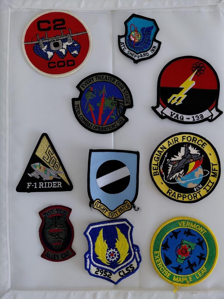 Kavel #4# Patches / Emblemen - 10 stuks, Verzamelen, Ophalen of Verzenden
