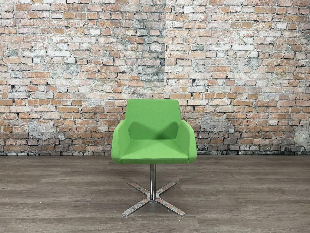 Vervoort Design Stoel groen bij TheReSales, Overige kleuren, Ophalen of Verzenden, Zo goed als nieuw, Stof
