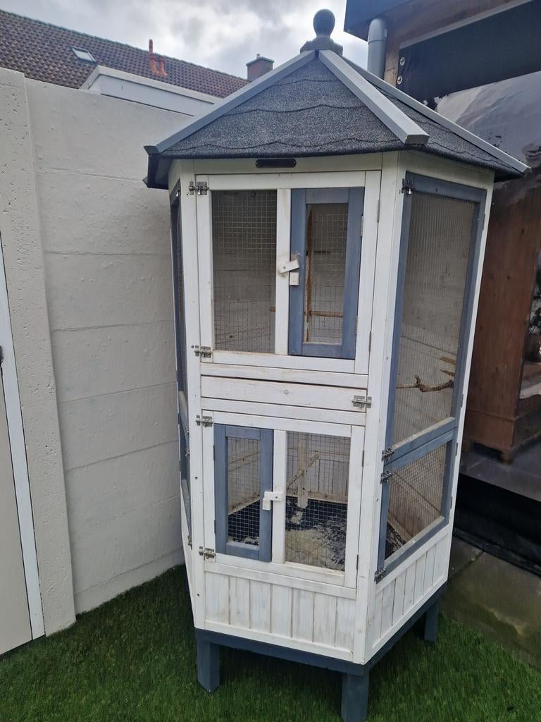 Voliere/vogelkooi, Dieren en Toebehoren, Vogels | Hokken en Kooien, Ophalen, Overige materialen, Volière