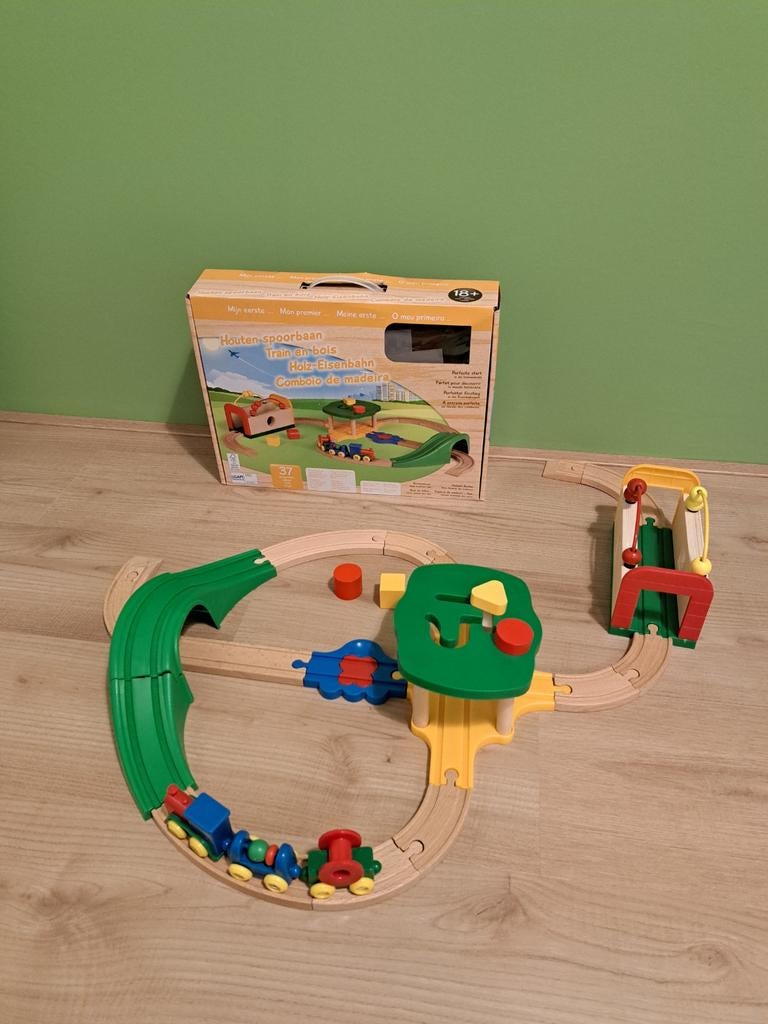 Houten spoorbaan, Ophalen, Zo goed als nieuw