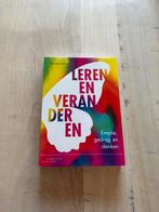 Leren en Veranderen - Emotie, gedrag en denken, Ophalen of Verzenden, Zo goed als nieuw