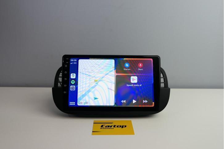 Fiat 500 Android Autoradio | 2007 t/m 2015 | Carplay, Auto diversen, Autoradio's, Zo goed als nieuw, Ophalen of Verzenden