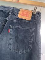 Levi's - blauwe velours broek, Blauw, Ophalen of Verzenden, Zo goed als nieuw, Levi’s