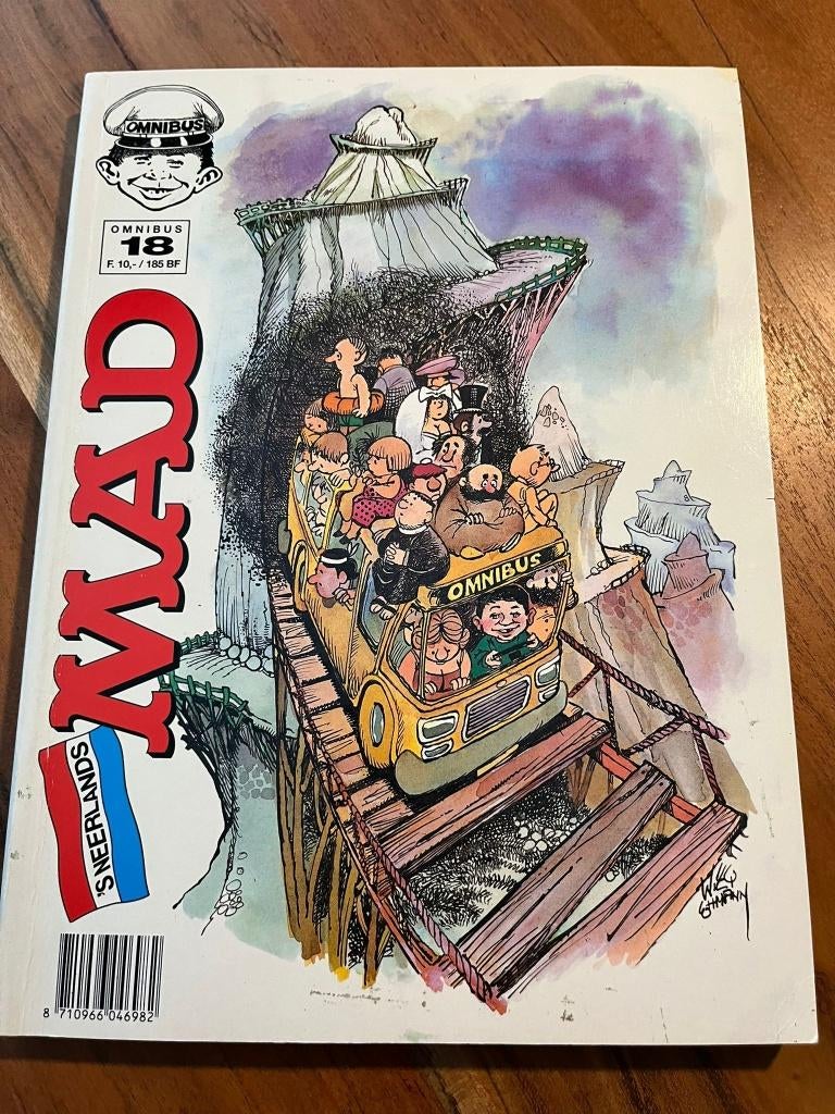 MAD OMNIBUS 18, Boeken, Stripboeken, Eén stripboek, Ophalen of Verzenden, Zo goed als nieuw