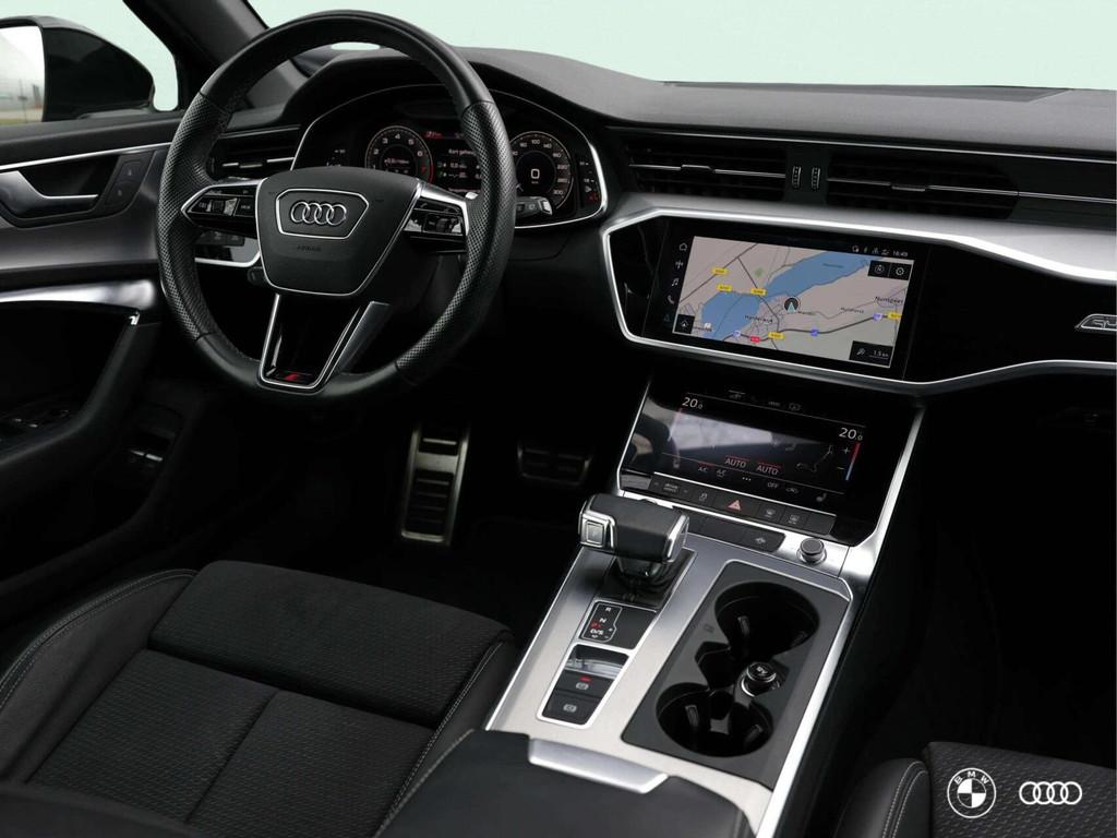 Audi A6 55e S COMPETITION / B&O AUDIO / ACC / 20", Automaat, 4 cilinders, Zwart, Plug-in hybride