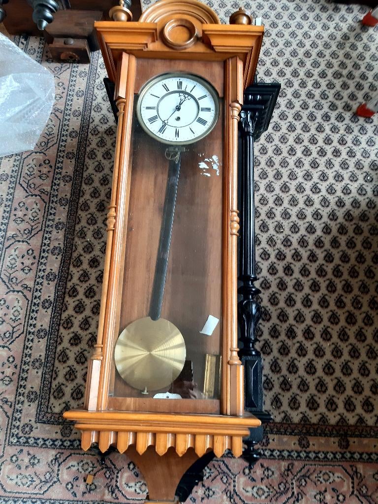Antieke 1 gewichtsregulateur, Antiek en Kunst, Antiek | Klokken, Ophalen