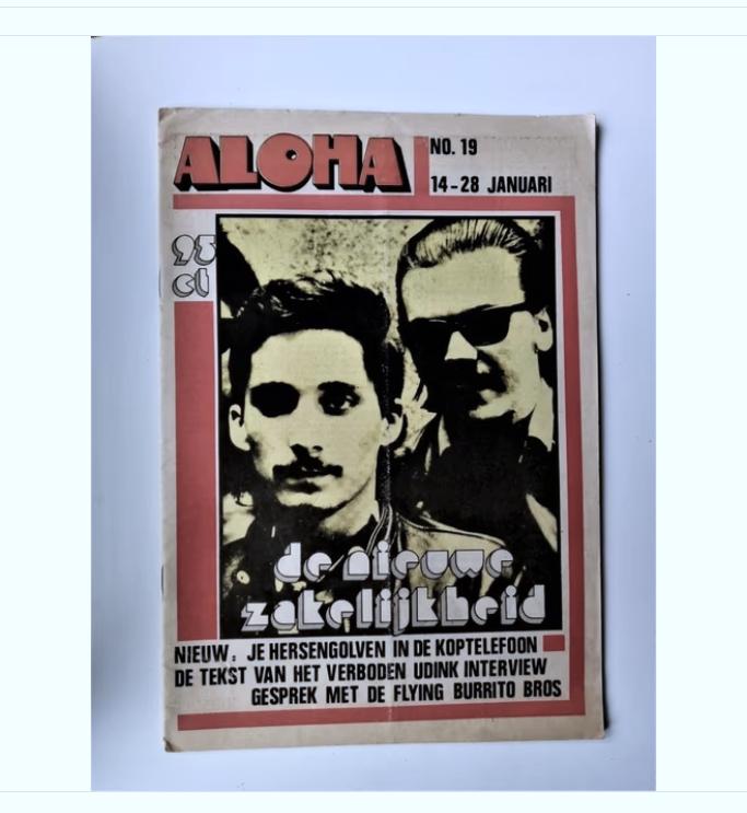 aloha nr.19 uit 1972/willem holtrop, Ophalen of Verzenden, Gelezen, Muziek, Film of Tv