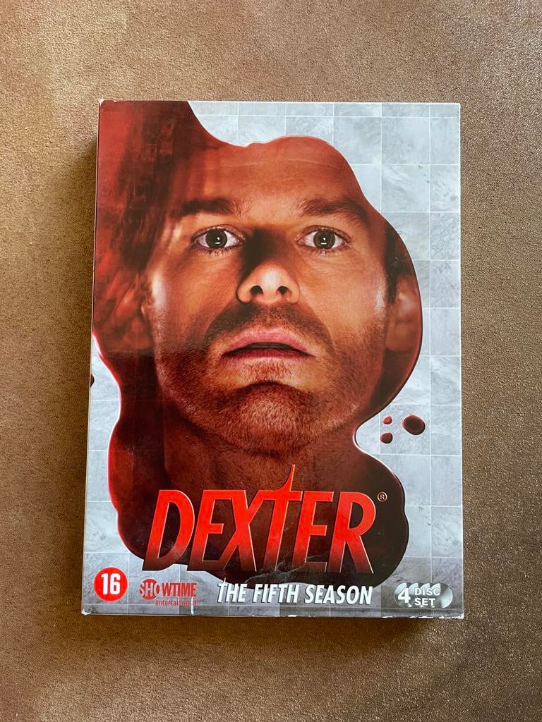 Dexter Seizoen 5 - 4 Disc Set, Cd's en Dvd's, Dvd's | Tv en Series, Vanaf 16 jaar, Boxset, Ophalen of Verzenden, Zo goed als nieuw