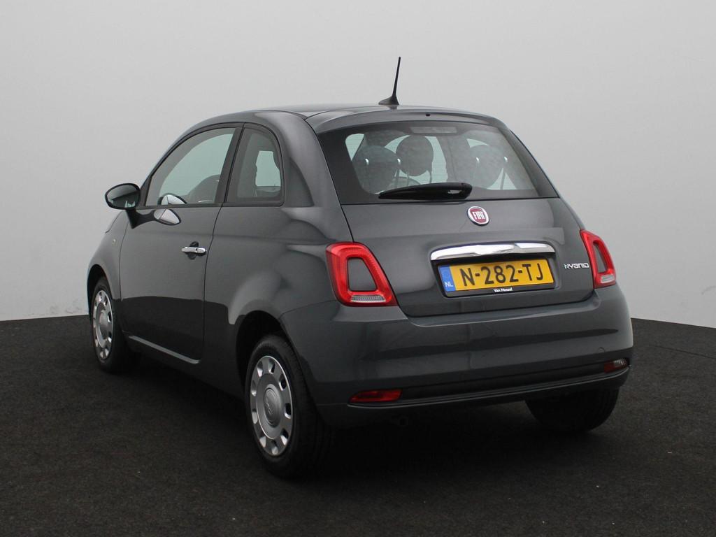Fiat 500 1.0 Hybrid Cult | Airco |, Auto's, Voorwielaandrijving, 12 maanden, Stof, Euro 6