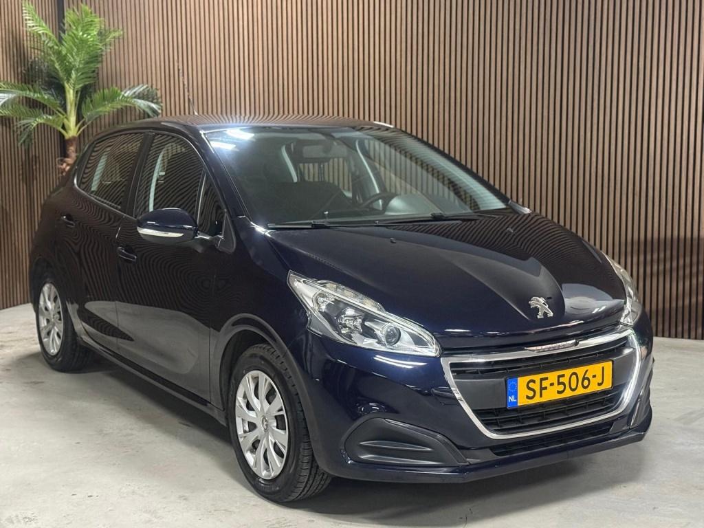 Peugeot 208 1.0 PureTech Access (bj 2016), Auto's, Peugeot, 945 kg, Gebruikt, Blauw, Bedrijf