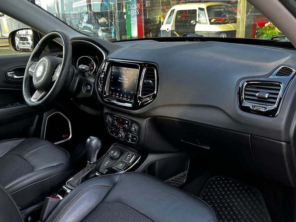 Jeep Compass 1.4 MultiAir Opening Edition 4x4 | Leer | Navi, Auto's, Jeep, Automaat, 450 kg, Gebruikt, Euro 6
