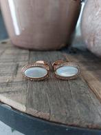 Cerrutti 1881 manchetknopen rosegold, Ophalen of Verzenden, Zo goed als nieuw, Goud, Heer