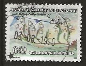 Groenland 70, mos voor willyenanita, Verzenden, Noorwegen, Gestempeld