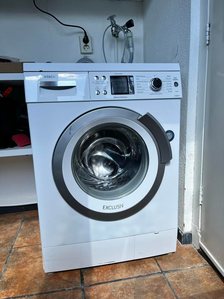 Bosch Logixx 9 VarioPerfect wasmachine defect, Witgoed en Apparatuur, Wasmachines, Gebruikt, Voorlader, 8 tot 10 kg, 85 tot 90 cm