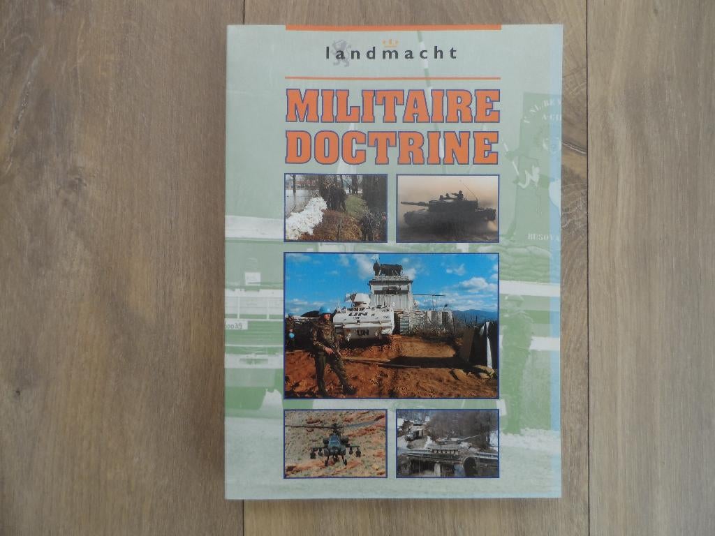 Defensie boek Militaire Doctrine Landmacht, nieuw, Verzamelen, Ophalen of Verzenden, Landmacht, Nederland
