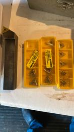 Beitelhouder met 15 plaatjes merk Kennametal, Doe-het-zelf en Verbouw, Ophalen of Verzenden, Zo goed als nieuw, Metaaldraaibank