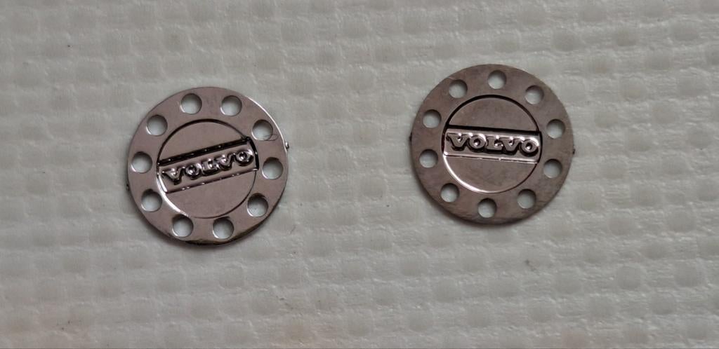 Wielplaten chroom VOLVO, Ophalen of Verzenden, Nieuw, Bus of Vrachtwagen, Tekno