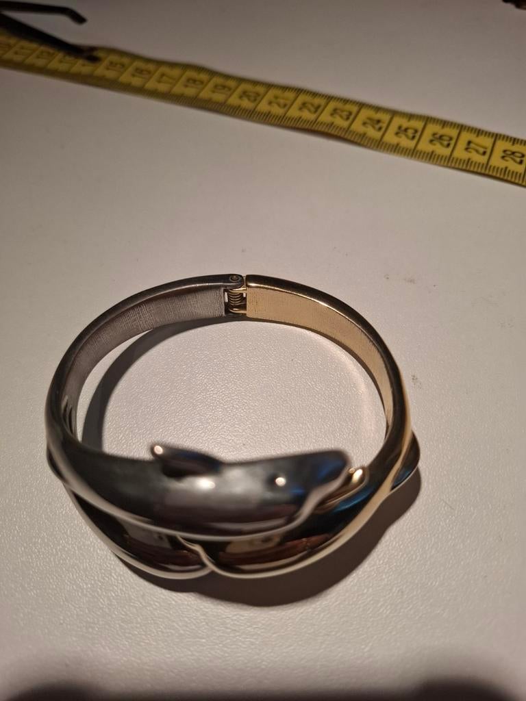 Dolfijnen armband, Ophalen of Verzenden, Nieuw, Goud