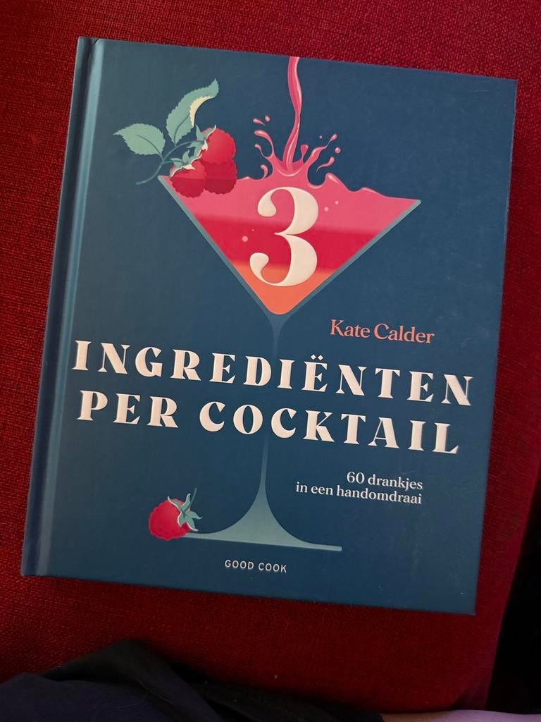 Cocktailboek: Klassieke Cocktails met Slechts 3 Ingrediënten, Ophalen, Nieuw, Overige typen